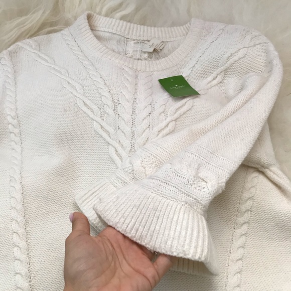kate spade new york cable sweater - Picture 5 of 8
